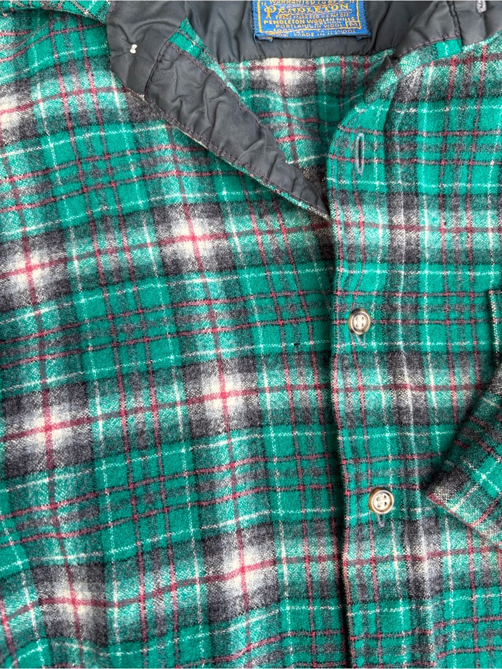 Pendleton Teal Flannel
